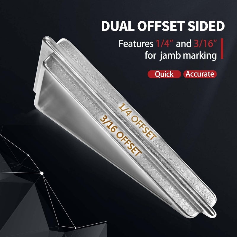 ColumPRO Trim Reveal Tool 3/16” and 1/4” - Precision Trim Marking Gauge for Woodworking, Door Installation Tool - Image 2